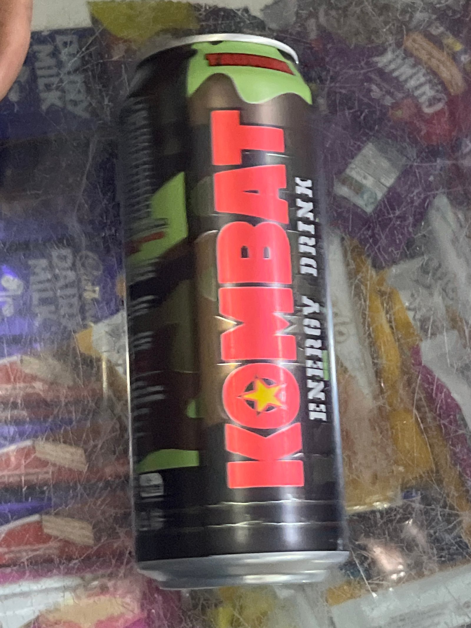 Soft drink Kombat energy drink 500 ml